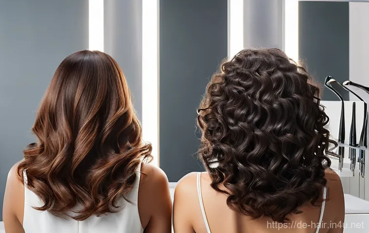 컬링 아이론 추천 제품 비교 - **Prompt: Effortless "Summer Curls" with Healthy Shine**
    A smiling woman enjoying a bright, sunn...