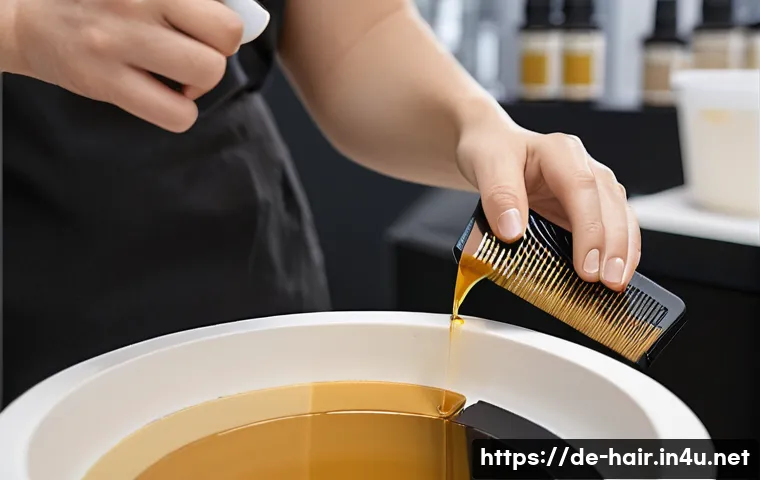 염색약과 블리치 사용법 관련 이미지 1